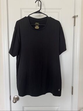 Polo by Ralph Lauren Black Short Sleeve Crew T-Shirt